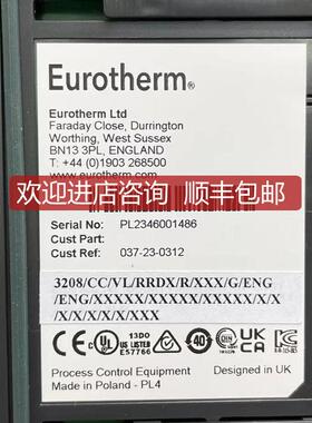 英国欧陆Eurotherm 温控表温控器 3208/CC/VL/RRDX/R  询价