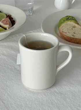 On the table - 乳白系列釉下彩陶瓷马克杯 茶杯咖啡杯 水杯250ml