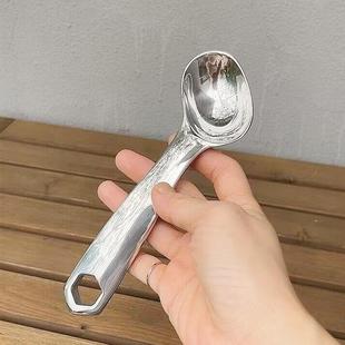 敦实可爱 18/10不锈钢雪糕挖球器挖球小工具家用冰激凌挖勺勺子
