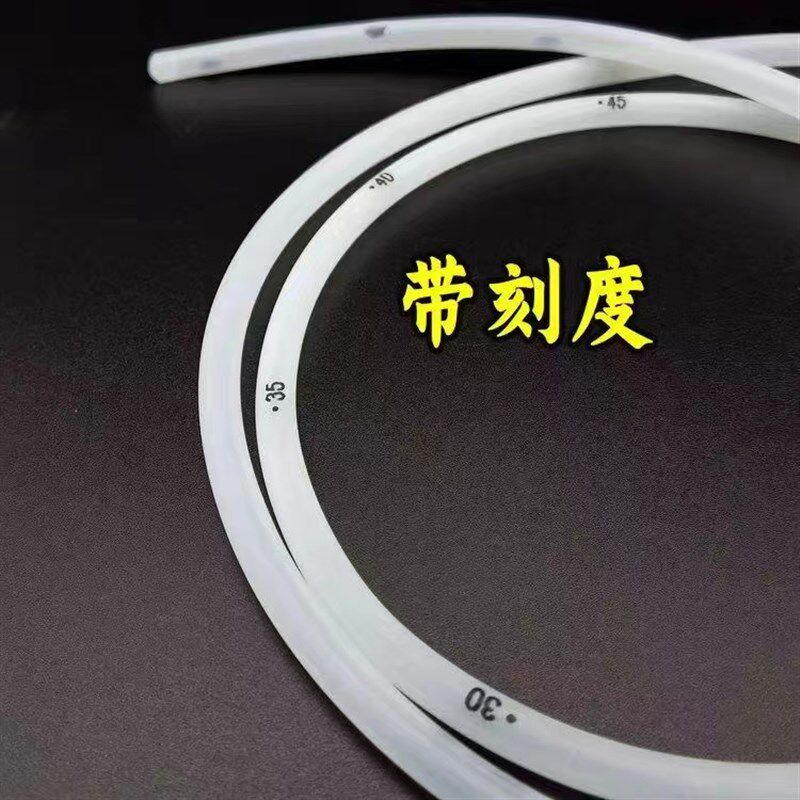 热销1.6mm宠物胃管2.0mm矽胶软管喂药器流食P新生幼宠幼猫针管喂