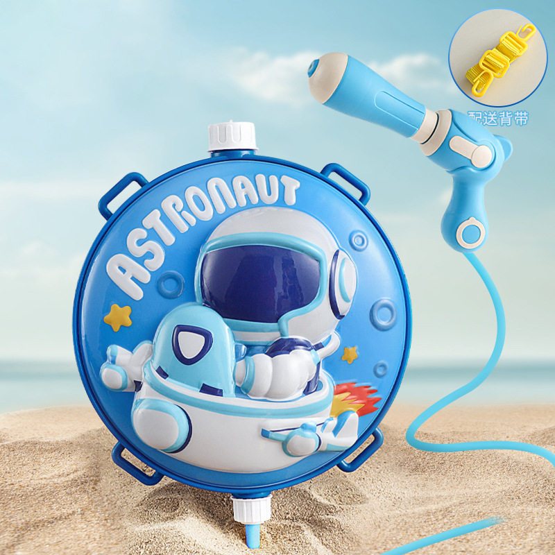 背包水枪儿童玩具喷水男孩打水仗抽拉式宝宝射水女孩滋呲水枪