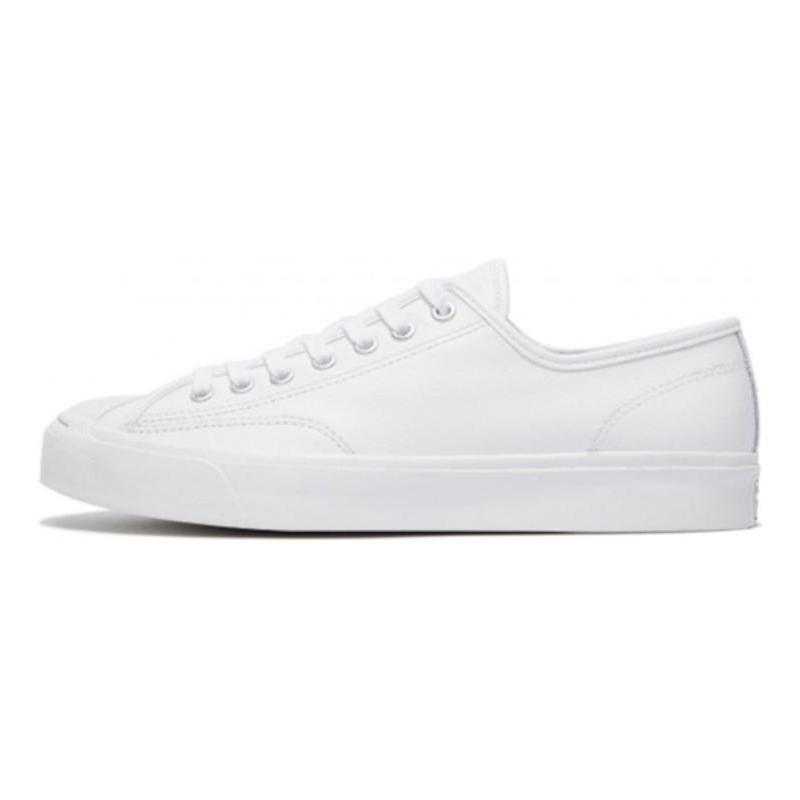 Converse Jack Purcell  皮革 开口笑 复古百搭 低帮休闲板鞋