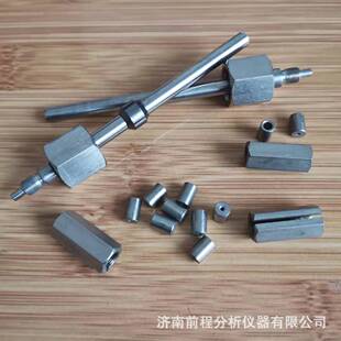 供应气相色谱仪毛细管柱用金属接头开槽螺帽滕州色谱配件维修