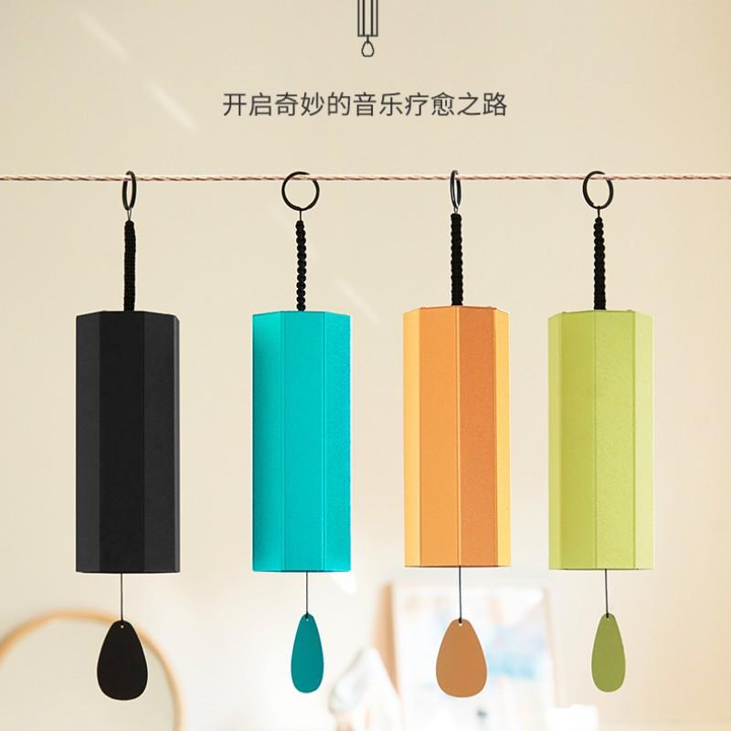 和弦风铃新款日式多巴胺风铃手摇复古风铃瑜伽静心民宿金属风铃