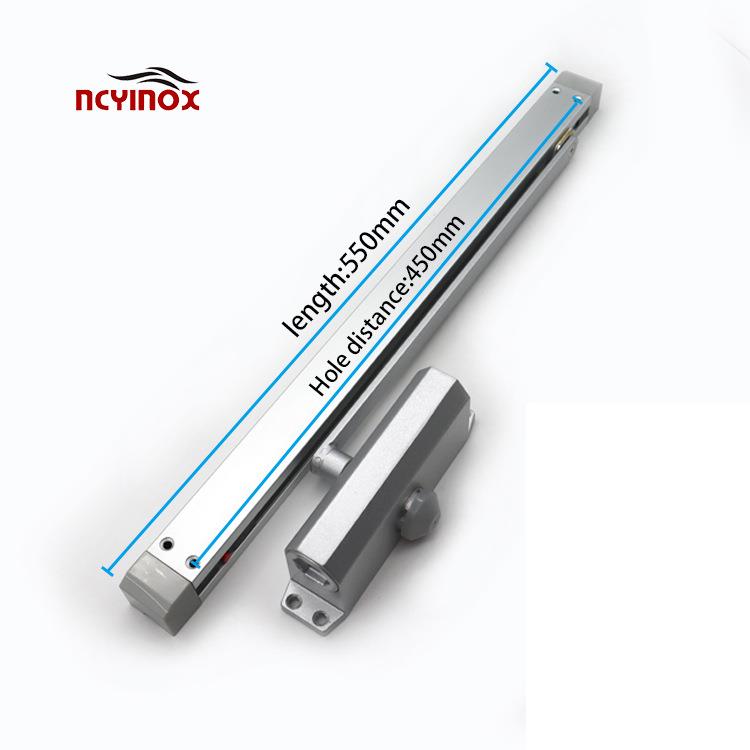 豫鑫达JM-A090自动关门缓冲闭门器80-110kg铝合金液压关门器