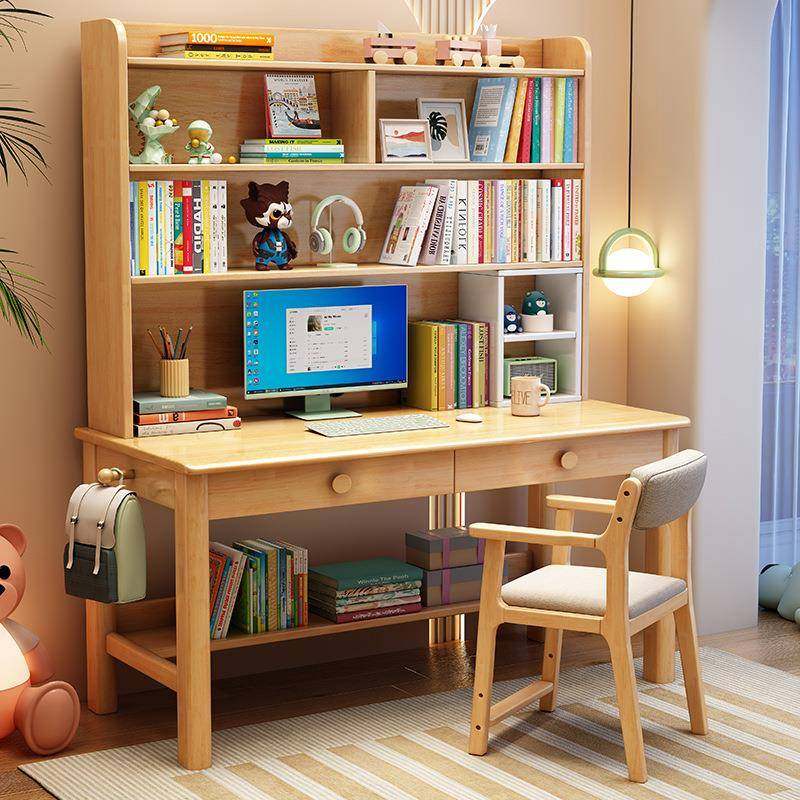 成人办公专用单人简易台式电脑桌椅子学生家用书桌书架一体写字桌,3C数码配件,USB灯,淘宝优惠券,粉丝福利购,淘宝优惠卷