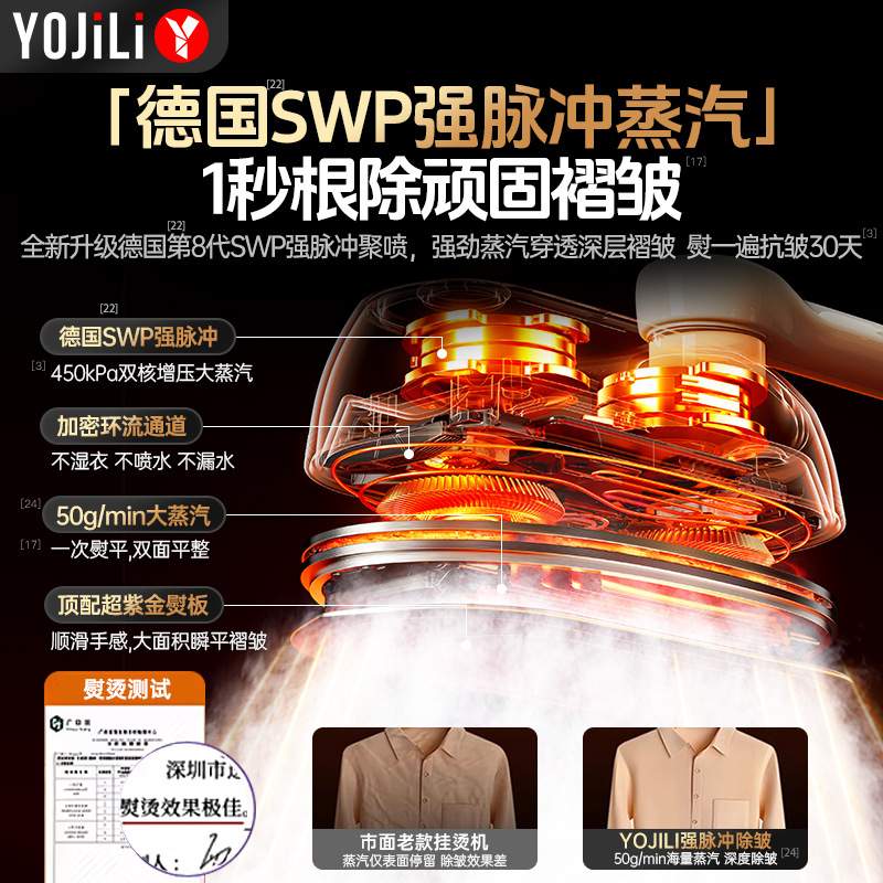 2025新款手持挂烫机家用小型熨烫机大蒸汽熨斗烫衣服神器便携式电