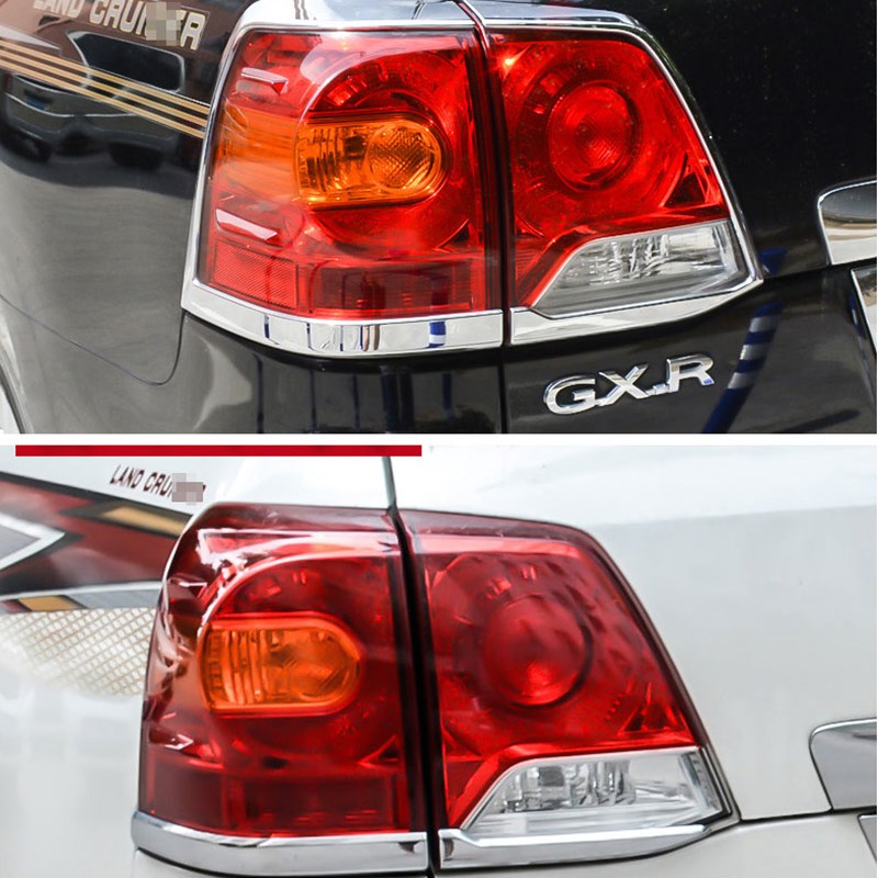 12-21款兰德酷路泽前后大灯罩尾灯罩框陆巡LC200雾灯灯罩框装饰条