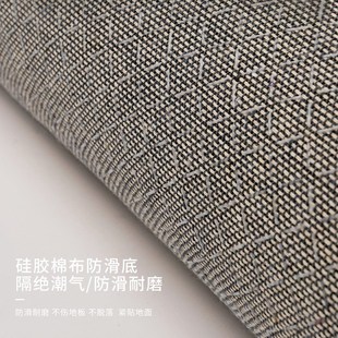 入户门地垫家用高级感别墅大门口防滑脚垫子进V门玄关耐脏地 中式
