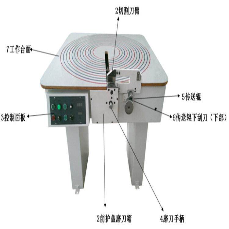 羊圆裁能分条机U带收料功WL-811BP皮条皮皮条电脑自动分条机操作