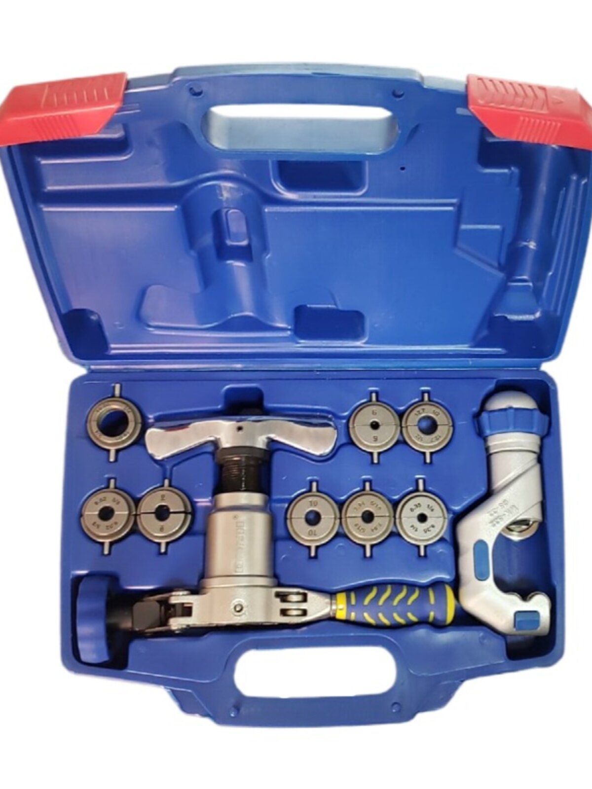 大圣扩口器 铜管扩管器wk-519ft-l 一体式偏心扩口器喇叭口工具