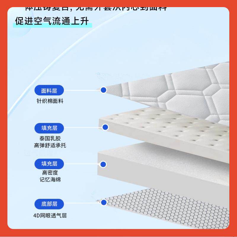 ?定制童乳胶床垫软垫家用115儿x190x130x16012680x1140x190x70x20