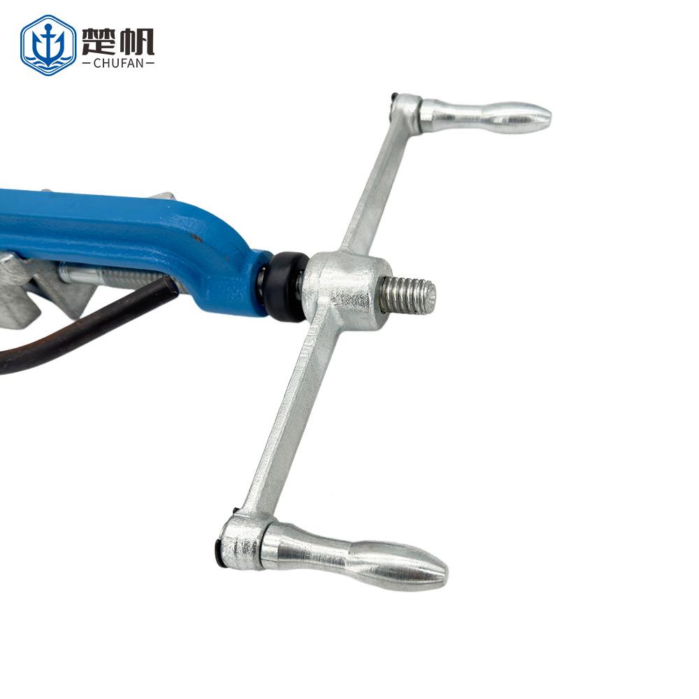 RJK14101船用不带带锈钢6扎带工具螺杆式扎钳打包机钢带盘收紧便