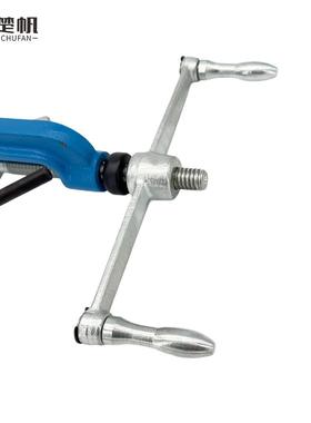 RJK14101船用不带带锈钢6扎带工具螺杆式扎钳打包机钢带盘收紧便