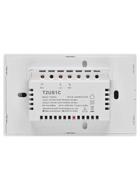 ooffT2USS1/2/3C墙wif59396智能壁触摸开关i智能n家居语音控制