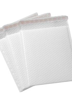 珠光膜气泡信封袋白色自沾防水防震服装快递泡沫包装袋气泡自黏袋