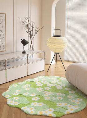 小清新仿真草坪绒地毯全铺客吸厅地毯61225多巴胺朵水防植滑沙发