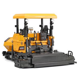 「盒」威1:40摊铺无品牌/机合金工程迪汽车模凯型儿童玩具铺路装