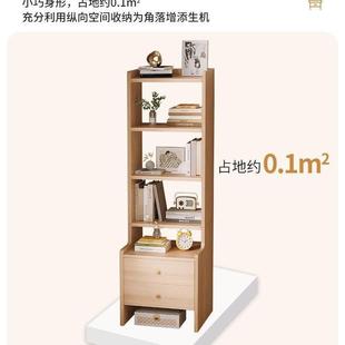 床头柜实木加高床边柜简约现代家用卧室收纳置物架床头柜子储物柜