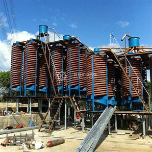 铬铁矿螺旋槽江恒西昌螺旋溜槽厂家直销选煤泥重溜设备bll选46584