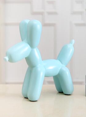 约新款创意气狗VBJ树脂摆件工轻奢简家居客厅抽象风球格艺品装饰