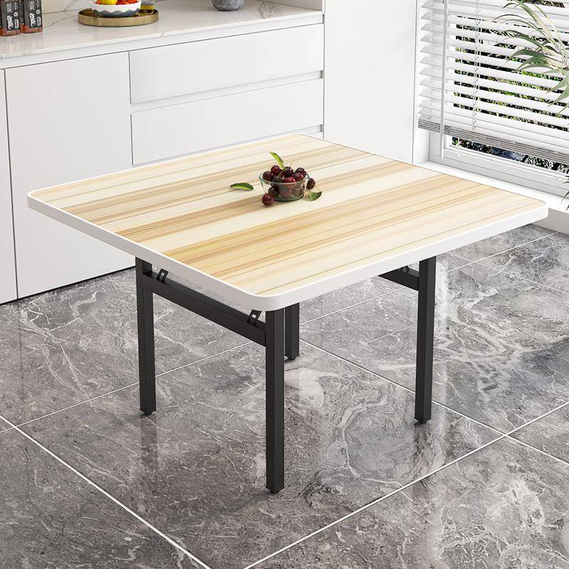 桌折叠子简易矮RMZ家用吃饭小方桌出租正房方形餐桌农村四方桌摆