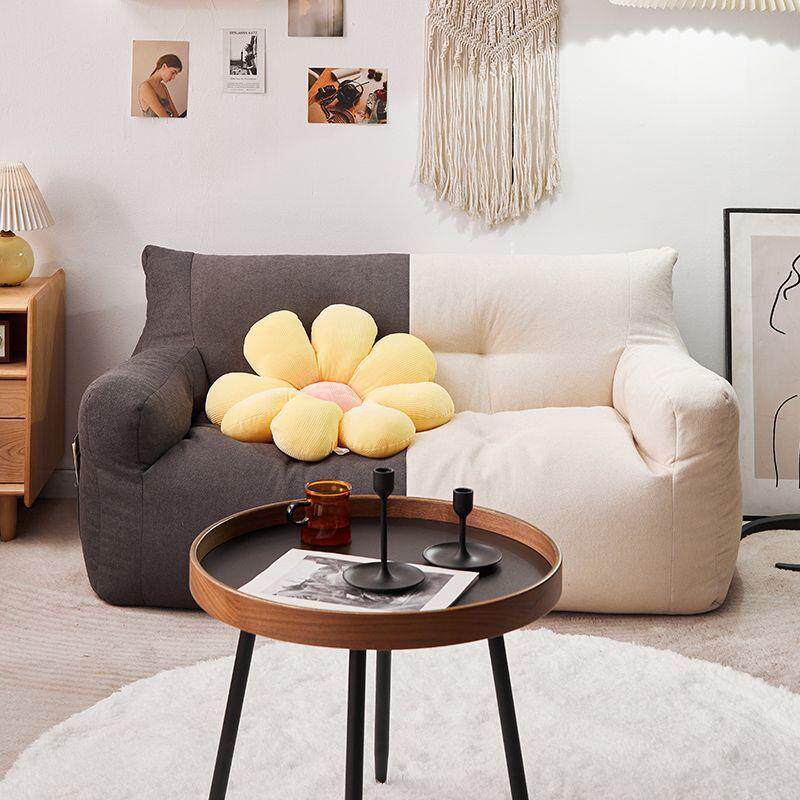 懒人沙发厅025新款客小双45203户型人2布艺奶油风卧室出租房休闲