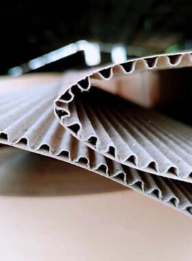 加厚瓦硬加款瓦楞纸卷家具打包JVK专用双层楞纸皮50大米卷印字纸