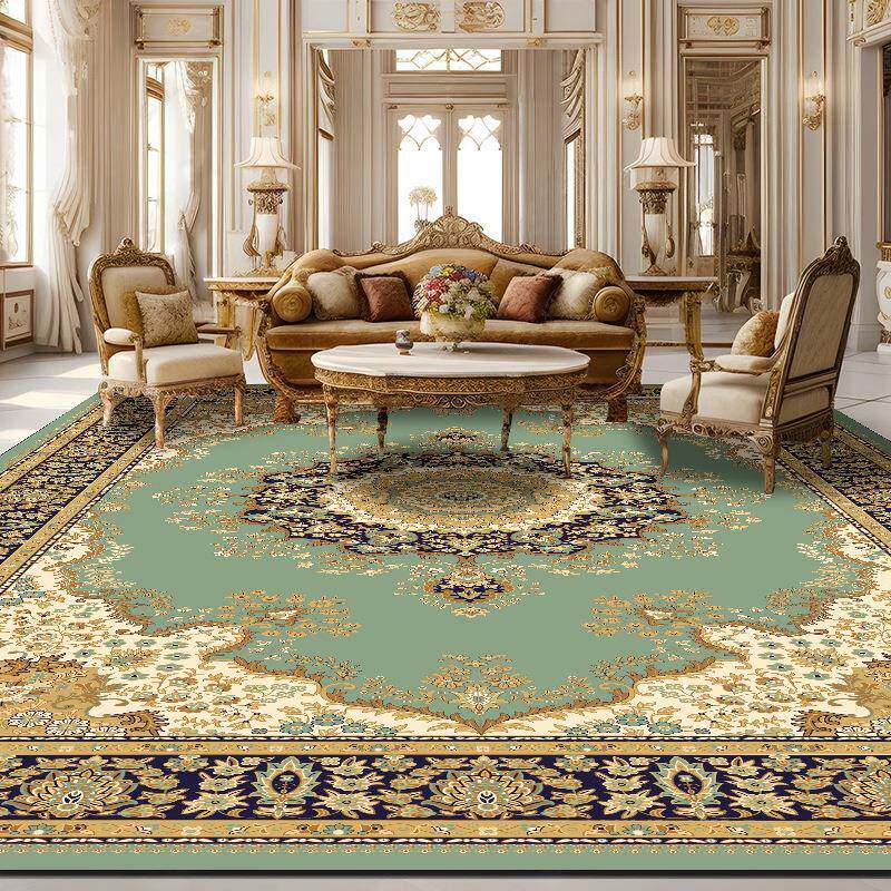 别墅宾茶馆房大地毯欧式波客厅几毯现代简约71026卧室满斯铺间床