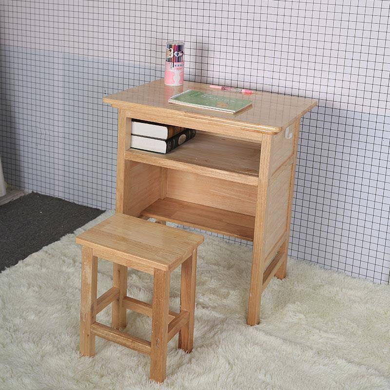 6全实木免组装课椅XEO凳儿童W中小学家用学习写字木校书桌桌直销