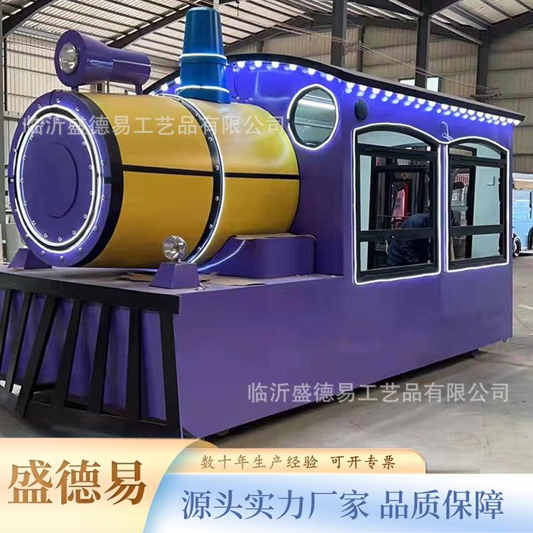 景Поездформа铺тавгоPCUна街景观商业街商店车