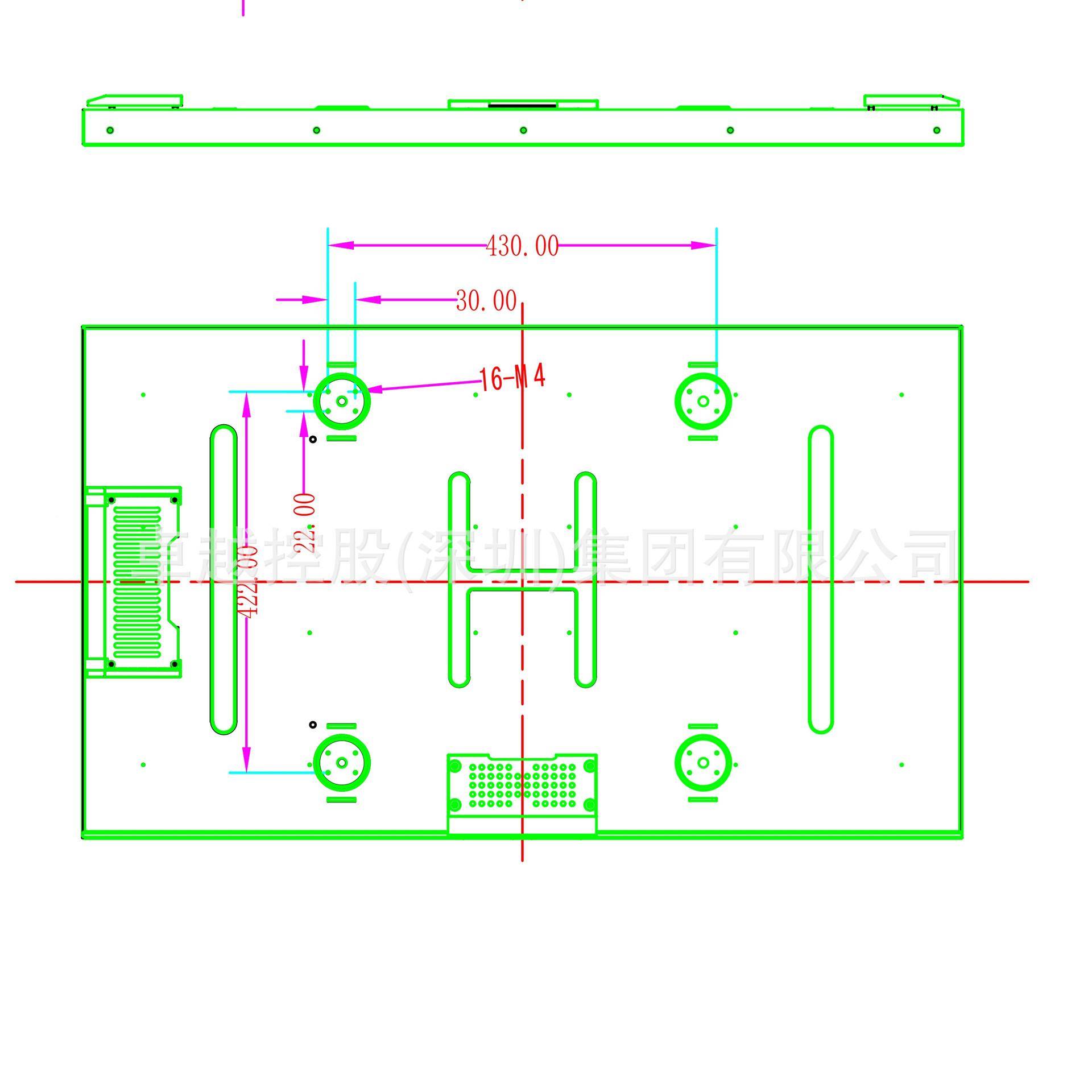 43XUA寸工户外高亮液屏晶2000cd/阳光下㎡高清可视业宽温-30~85℃