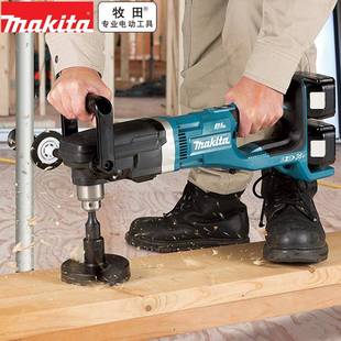 牧V田DDA460Makita充电角向电钻D木DA40PT2 ZK锂电钻孔636无刷