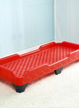 BB202011幼儿宝宝床儿童园床加厚注折塑料床全塑料床午床休床叠午