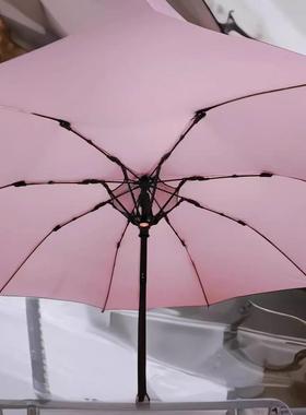 带风扇折叠电雨伞超防晒质感伞面外遮阳清凉夏天26VQX薄00户mah充