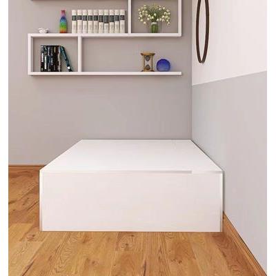 6R实木高箱床板式气沙发床1米一MRG家单人榻体榻米卧室压用储物床