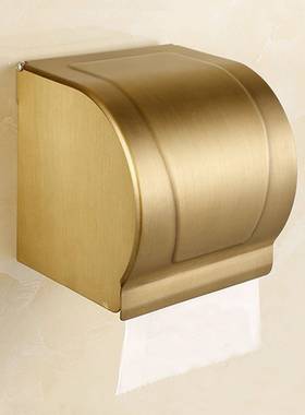 欧仿古铜纸巾盒卫生间厕防所水IHV卷纸架手机纸架壁挂式件挂厂家
