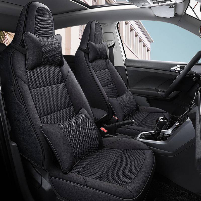 2250款新锐1.5L布锐进51071版途岳新锐汽车座椅套艺棉麻全包围座