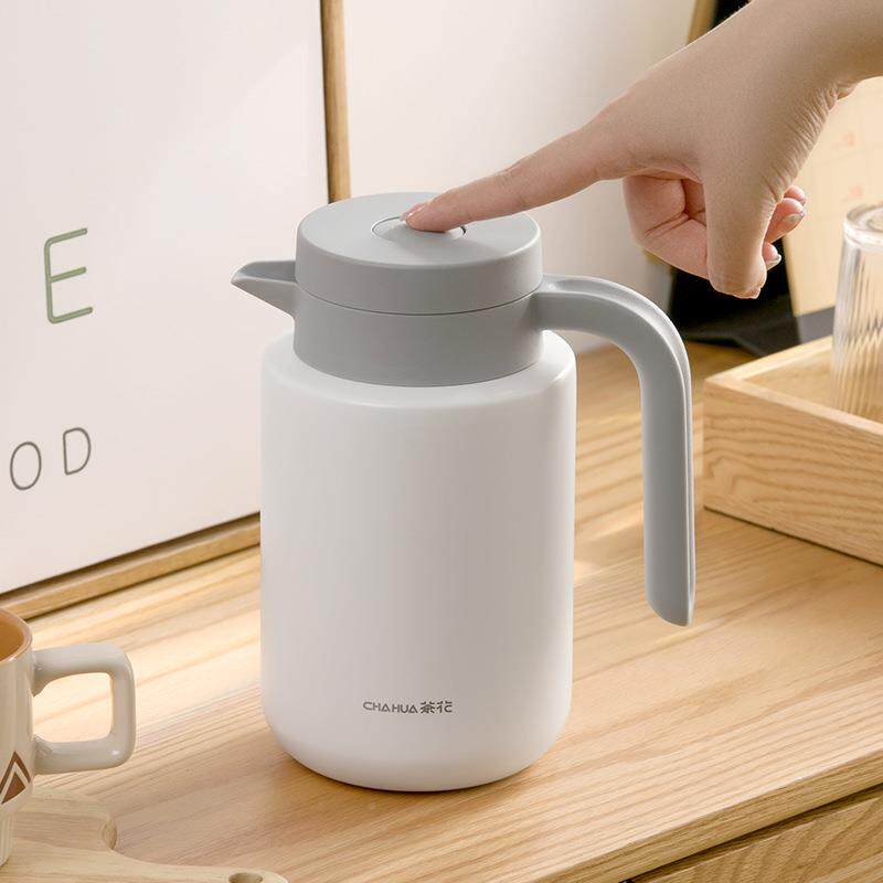 茶花保温壶保温RGI瓶学暖水暖4壶宿舍大容量30锈不钢内胆生家用水