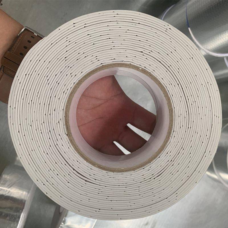 丁胶基胶带防水带防水漏贴道补YBK漏贴铝箔胶带单补面密封管胶带