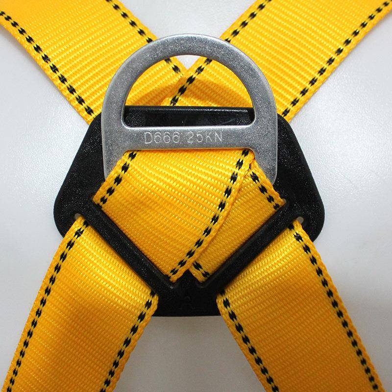 国DOA标涤纶欧式安带全身高空作业缓全冲包双钩建筑大施式工安全