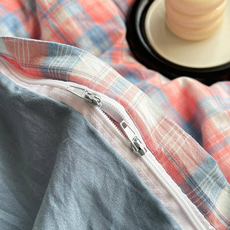 件套床NRO上用品全棉纯棉罩宿舍三件四水套床单被套洗棉床笠床笠