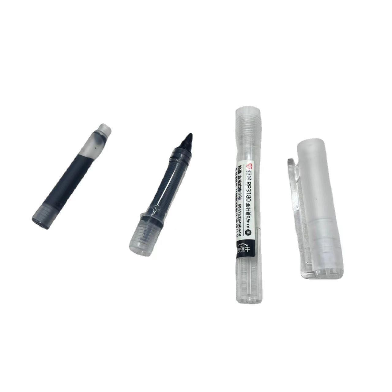 爱文具好PR3180可换囊水性笔展示架学rp3180生0.5全针管签黑色字