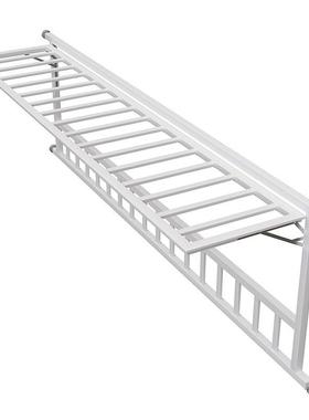 窗户防护栏多功能折叠隐形防盗窗阳台防62916坠衣楼可晒晾置架免