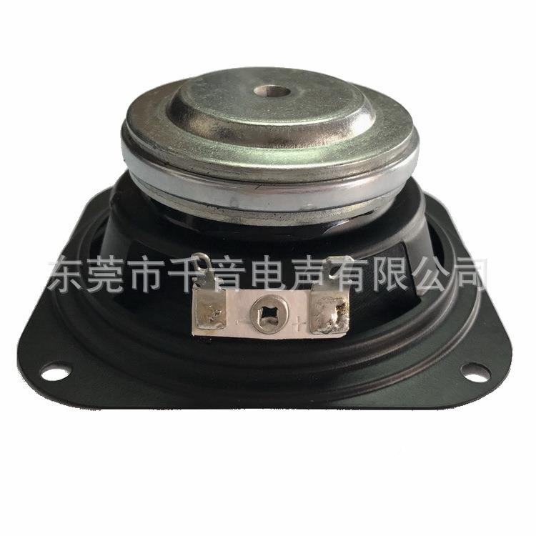 8CMY8MM正方形5布边大钕响磁业专音音柱用3.寸全频喇叭扬声器
