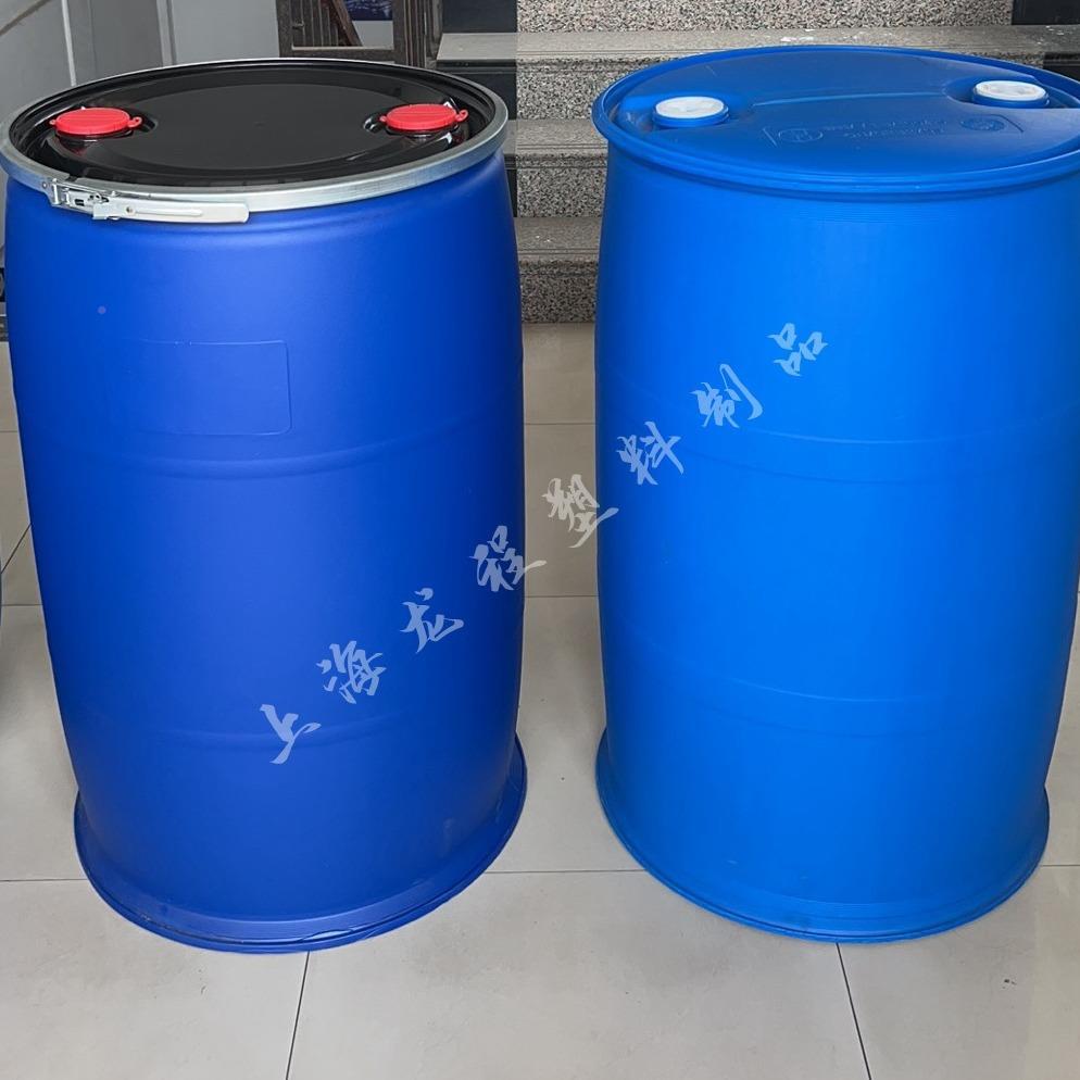 20升固废两桶用040加TQL0斤实验室废液桶50仑塑料桶法兰桶铁箍桶