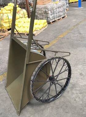 多功能加厚铁推斗车家用农用手推车车工地建筑尖斗轮车独MDL手翻