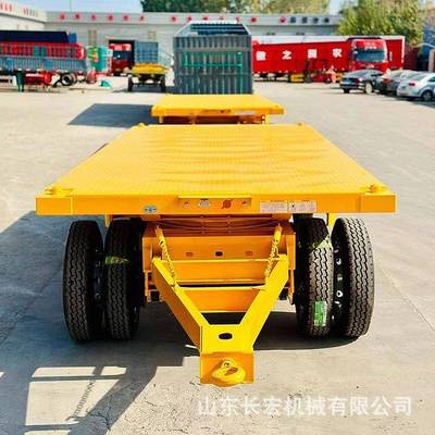 集装箱平板输拖拖拉机托车货无品牌/运输牵引运平板物车