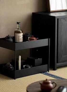 宜室茶话茶棚铁双31072茶具茶壶置艺物架茶空间茶室桌面收纳架展