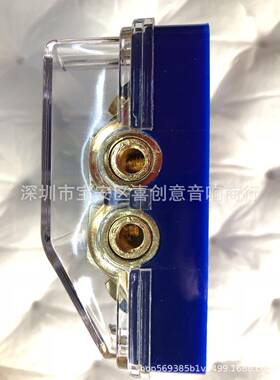 汽车音响透明一保险丝35702保险胆盒保险带数码显示出二座/带显示